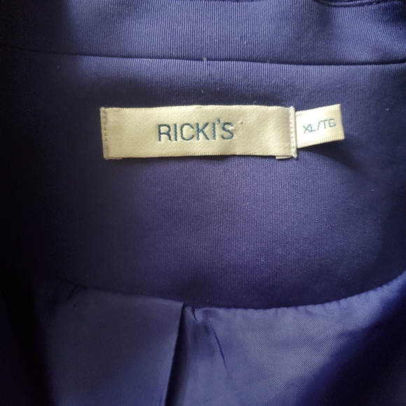Purple and silver XL Rickis blazer - Picture 4 of 5